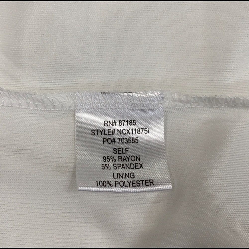 Ruby Rox White Embroidered Maxi Dress Size: Small - Picture 13 of 13
